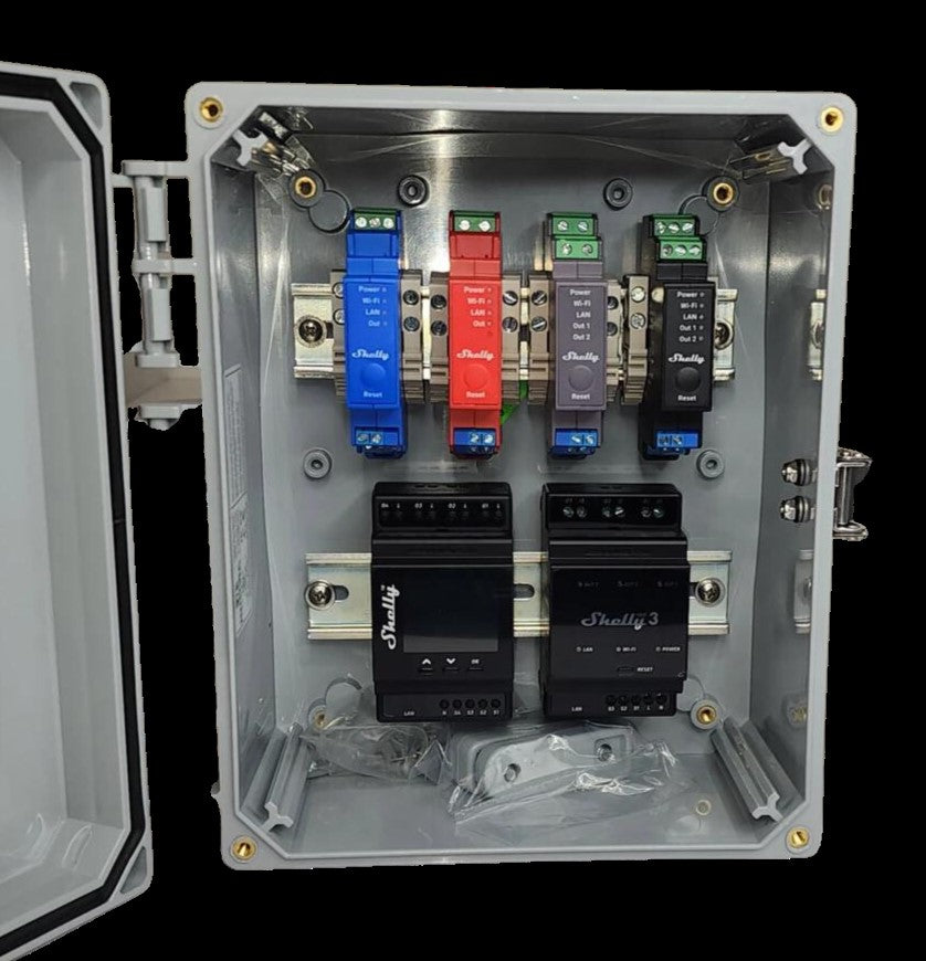 Shelly LG Din Rail Box