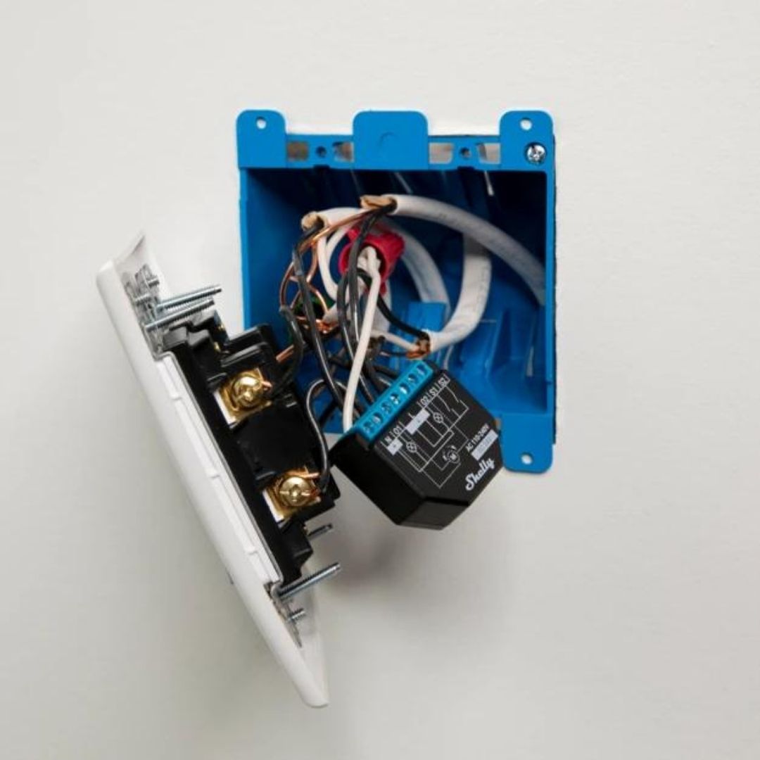 Shelly Plus 2PM. One-phase, two channel smart relay with power consumption (Open Box)