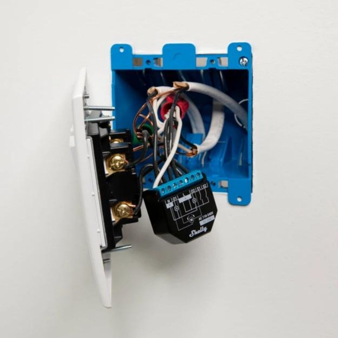 Shelly Plus 2PM. One-phase, two channel smart relay with power consumption (Open Box)