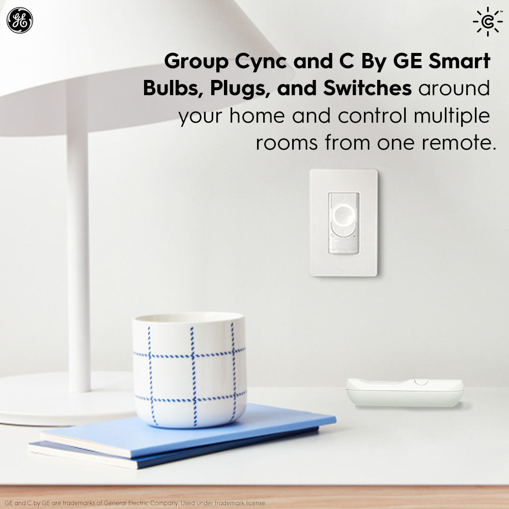 Cync Wire-Free Smart Keypad + Tunable White Smart Remote (Packaging May Vary)