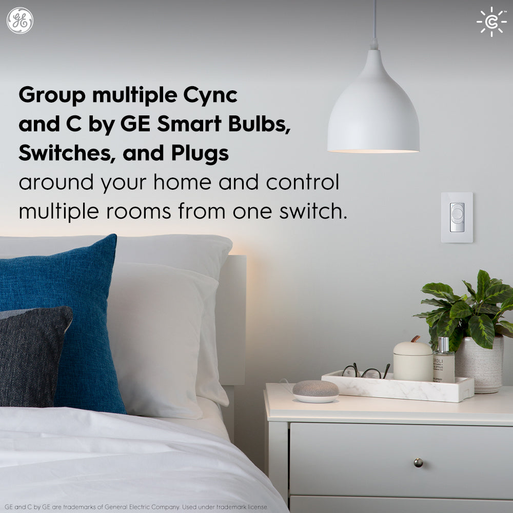 Teclado inteligente sin cables Cync + blanco sintonizable