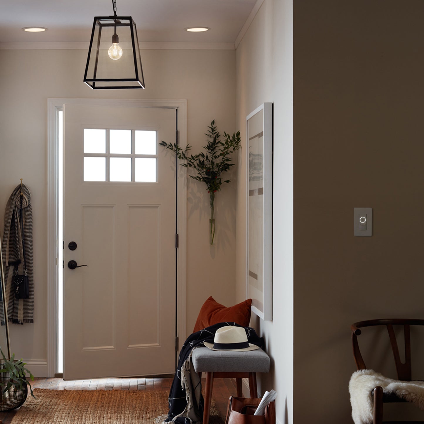 Cync Motion Sensor + Smart Dimmer Button Style (4-Wire/Requires Neutral) (Packaging May Vary)