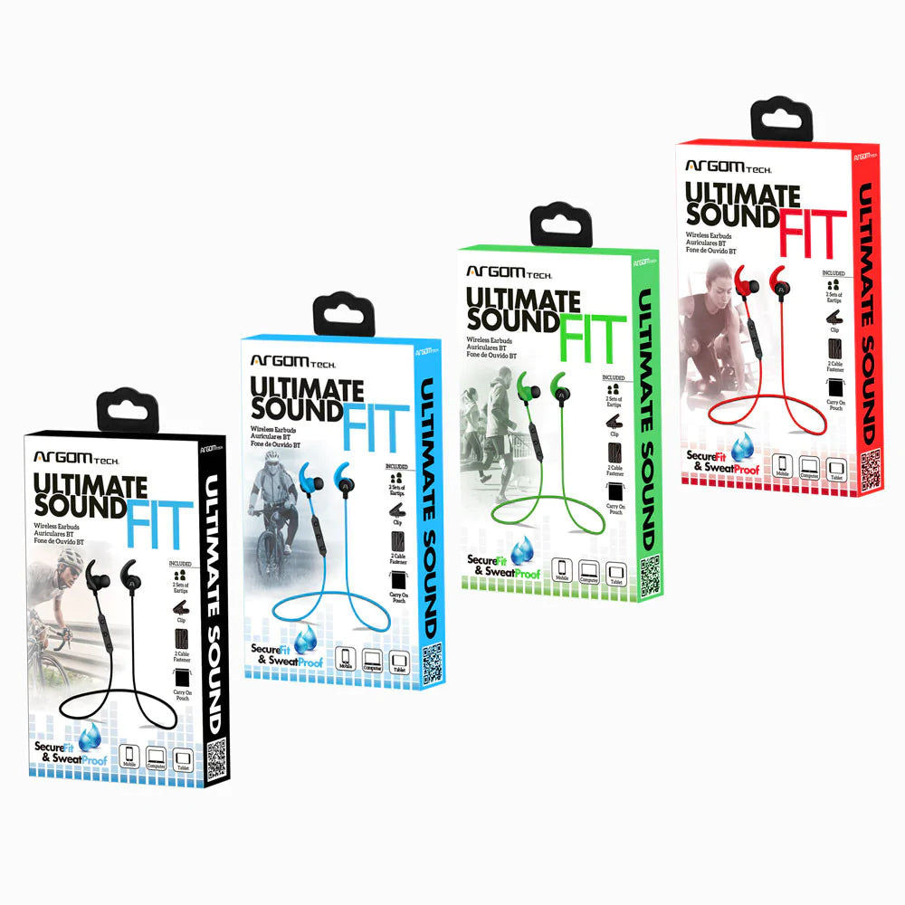 Earbuds FIT Wireless BT Sweat Proof - Integrated Controls