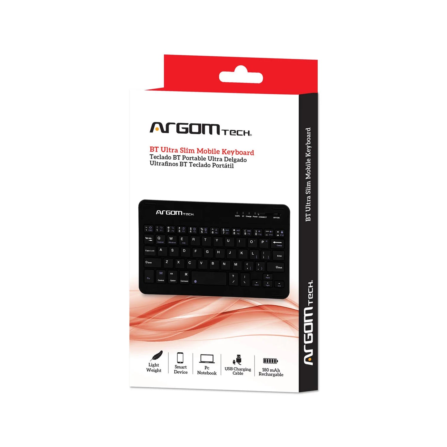 Teclado BT Móvil Ultra Delgado