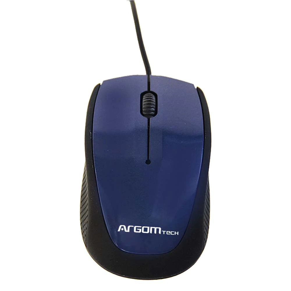 Mouse óptico 3D con cable USB ambidiestro