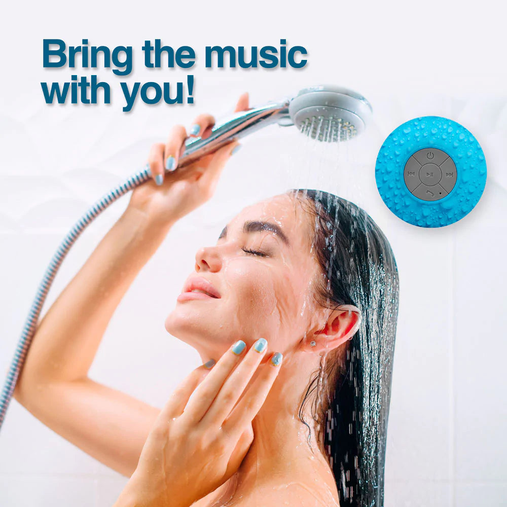 Speaker Water Resistant, Wireless BT 10m range, 3W output power - AquaBeats