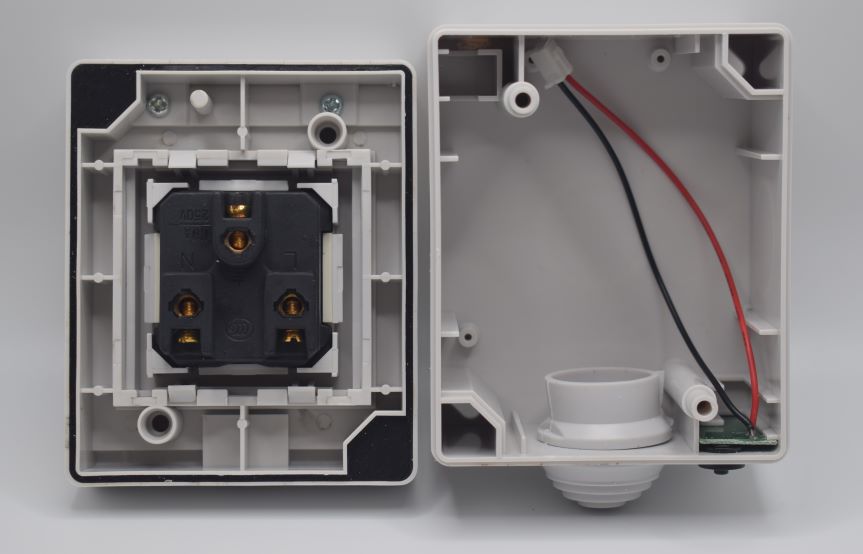 Shelly Outdoor Box IP55 Rated Inside