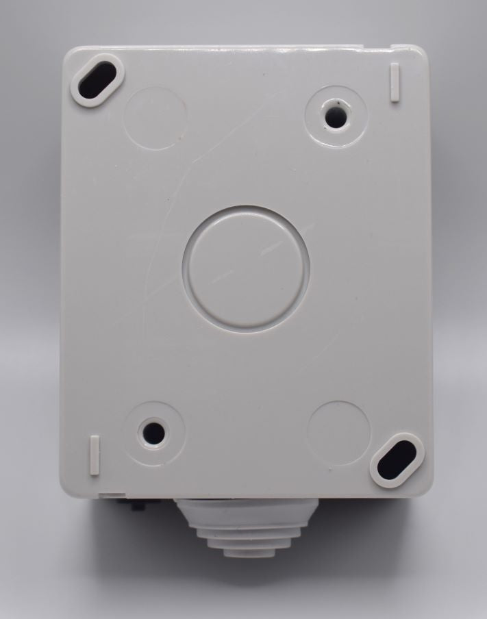 Shelly Outdoor Box IP55 Rated Back