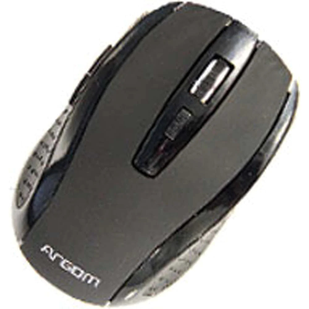 Wireless Optical Mouse 2.4GHz with 6 buttons. 800/1600 DPI. Nano Receptor.