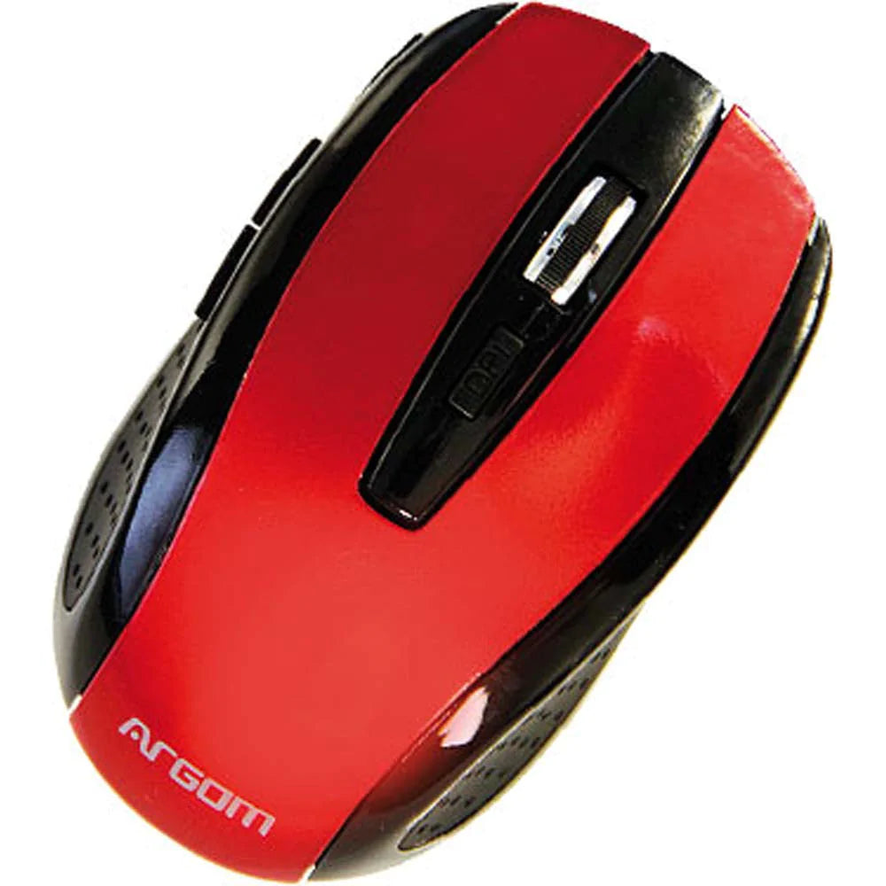 Wireless Optical Mouse 2.4GHz with 6 buttons. 800/1600 DPI. Nano Receptor.