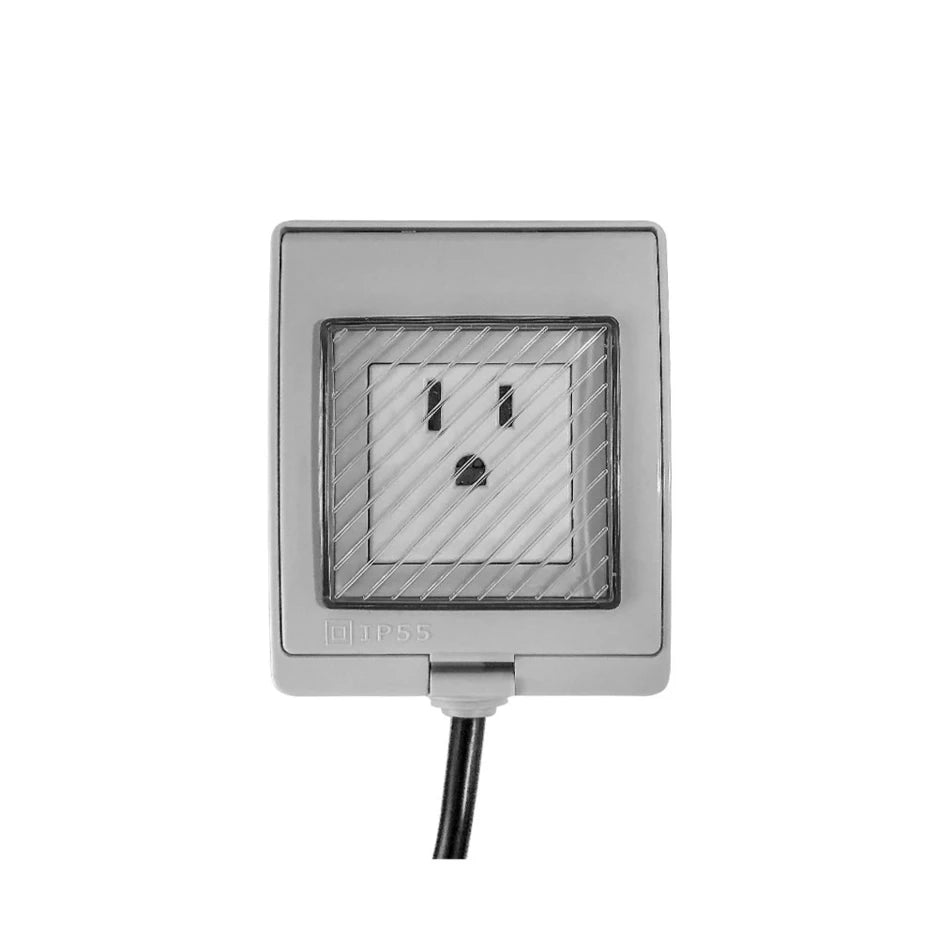 Shelly Outdoor Box. IP55 Rated Box Add on for Shelly Smart Relay