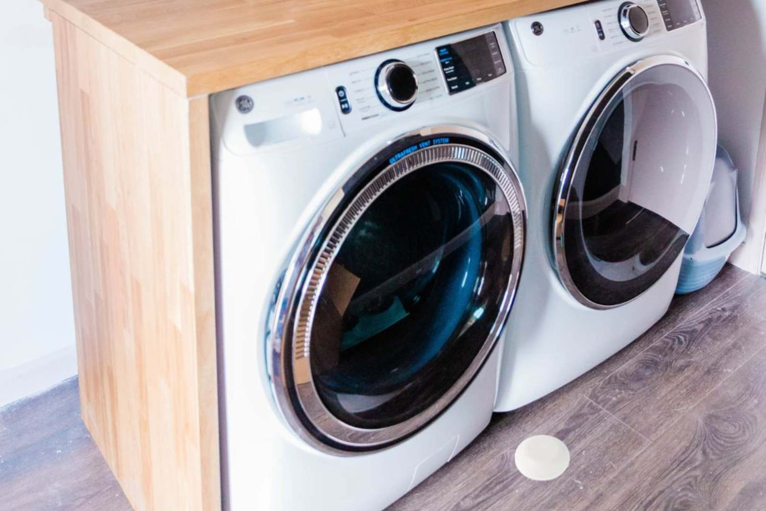 washing machines and dryers with a flood