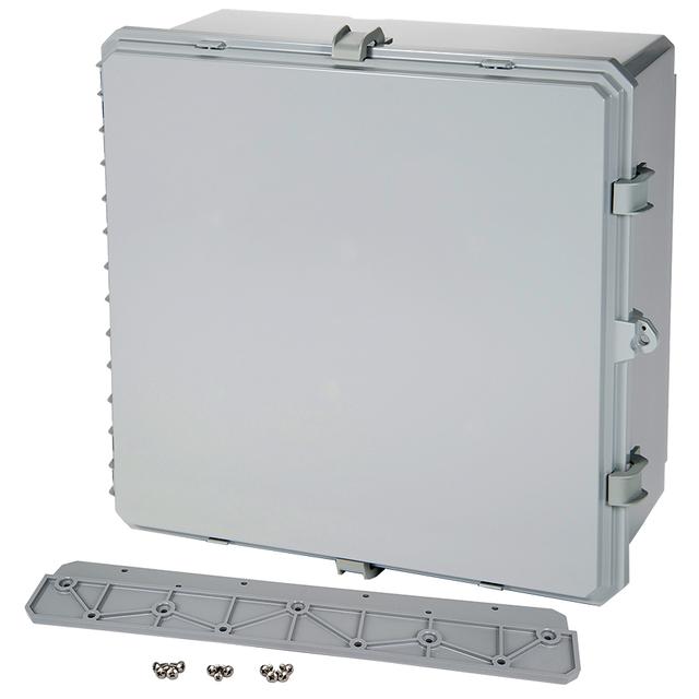 Shelly Din Rail Pro Enclosure XL. IP68 Waterproof 24x24x10 - includes 2 din rails - UL rated
