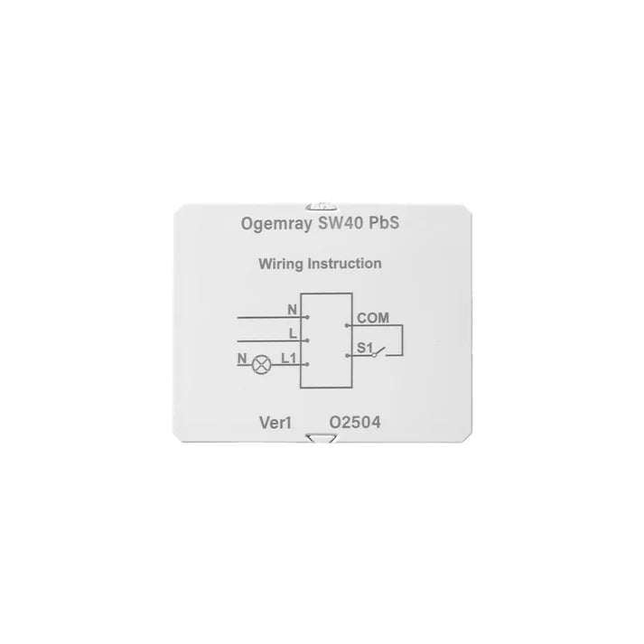 Relé inteligente Shelly Ogemray de 25 A: relé inteligente de alta carga con medición de potencia