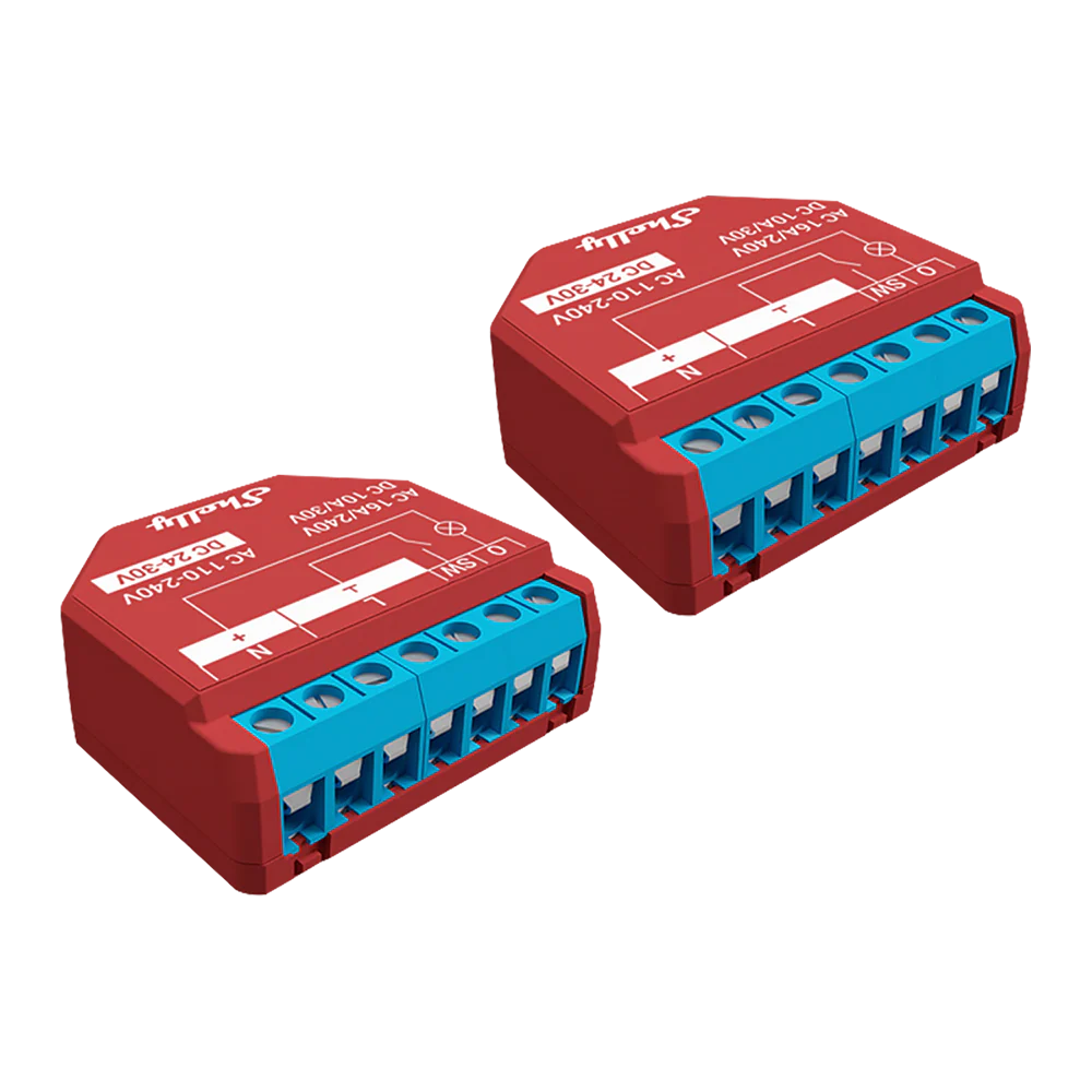 Shelly Plus 1 PM UL. Wi-Fi operated smart relay switch, 1 channel 15A, with Power Metering (Open Box)