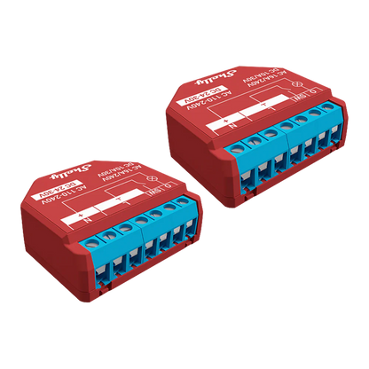 Shelly Plus 1 PM UL. Wi-Fi operated smart relay switch, 1 channel 15A, with Power Metering (Open Box)