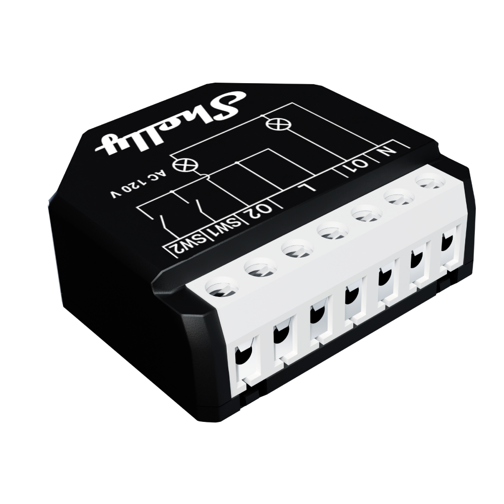 Shelly Wave 2PM – Dual-Channel Z-Wave Smart Switch with Power Monitoring