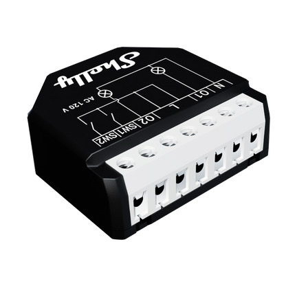 Shelly Wave 2PM – Dual-Channel Z-Wave Smart Switch with Power Monitoring