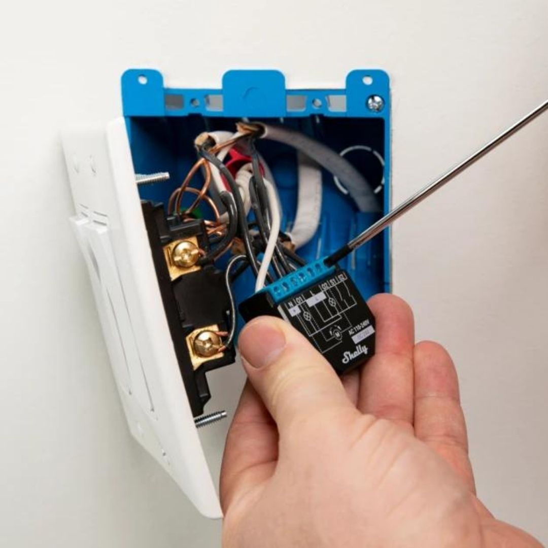 Shelly Plus 2 PM UL. One-phase, two channel smart relay with power consumption (Open Box)