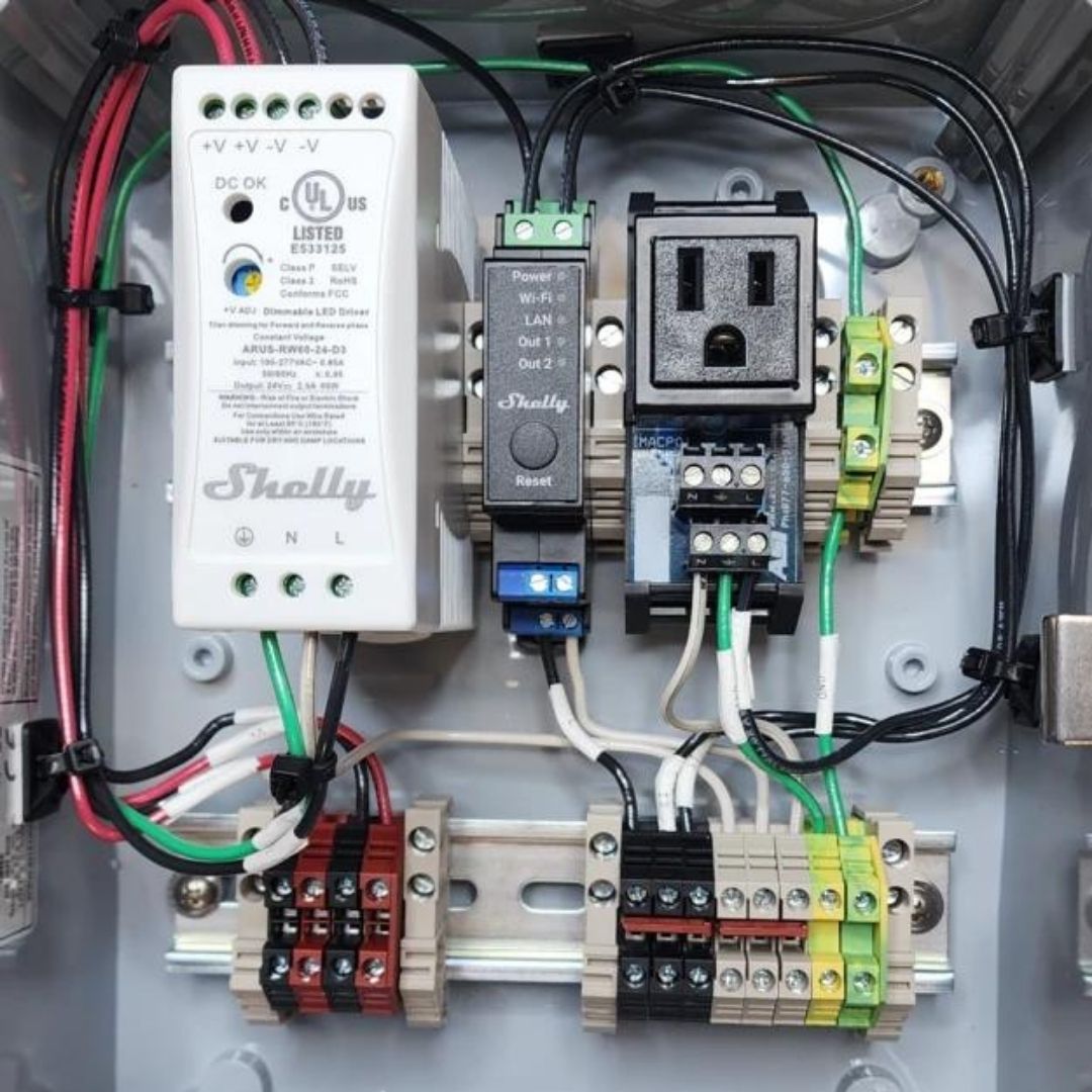 Shelly Pro 2PM DIN Mountable 2 Circuit WiFi Smart Relay with Power  Measurement Functionality User Guide