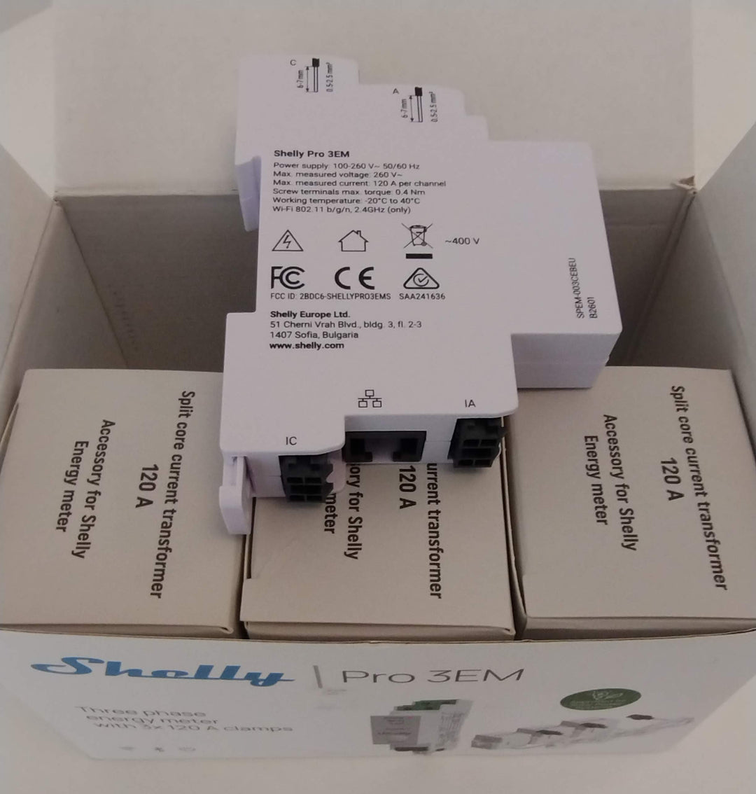 Shelly Pro 3EM-120