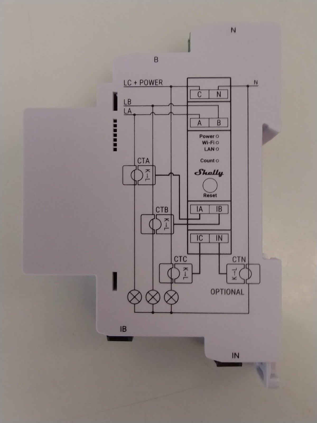 Shelly Pro 3EM-120