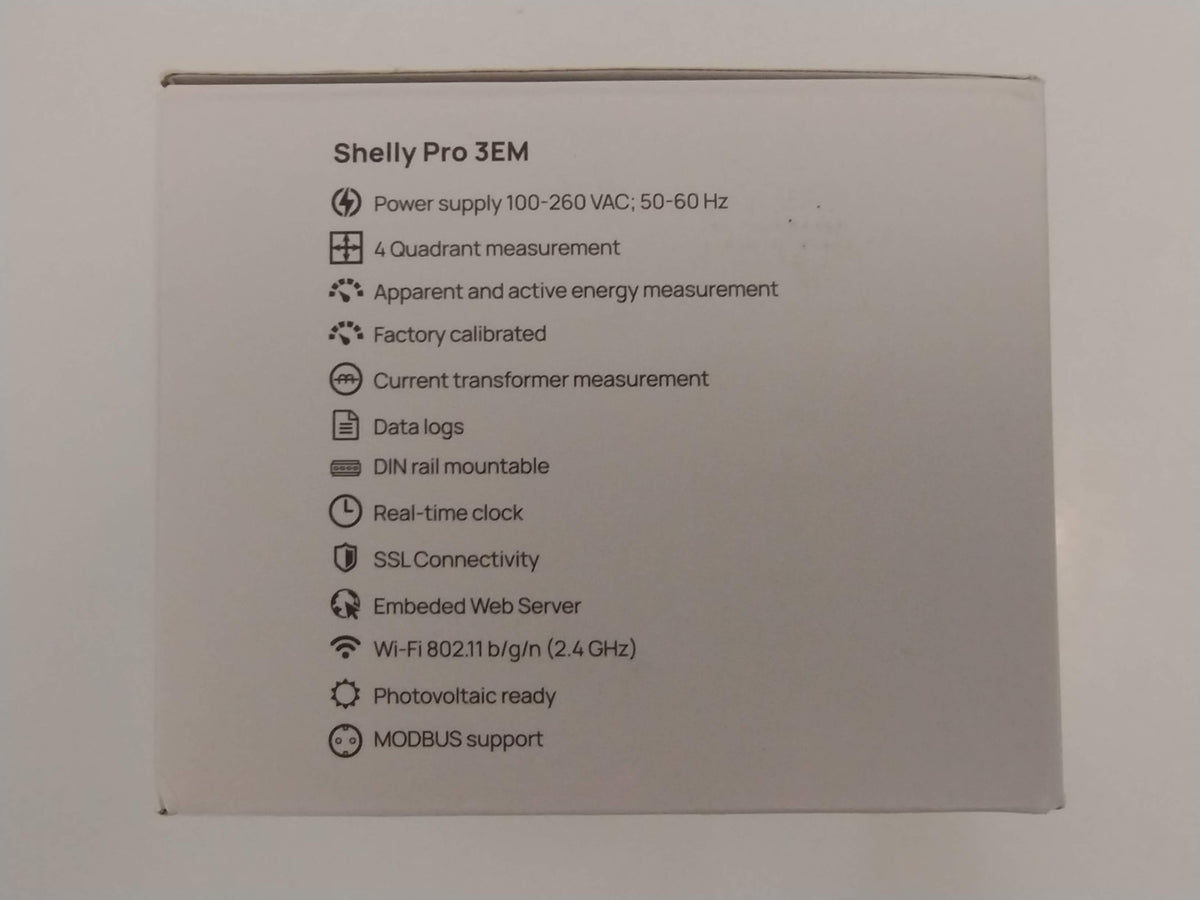 Shelly Pro 3EM-120