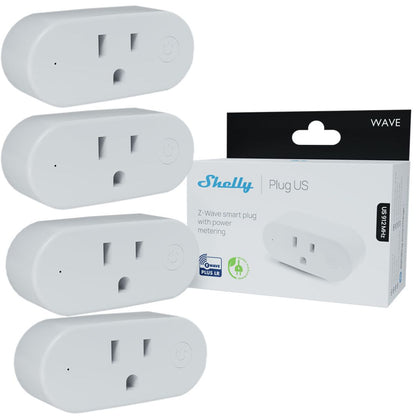 Enchufe Shelly Wave US LR. Enchufe inteligente Z-Wave con monitorización de energía (15 A/1800 W) (caja abierta)