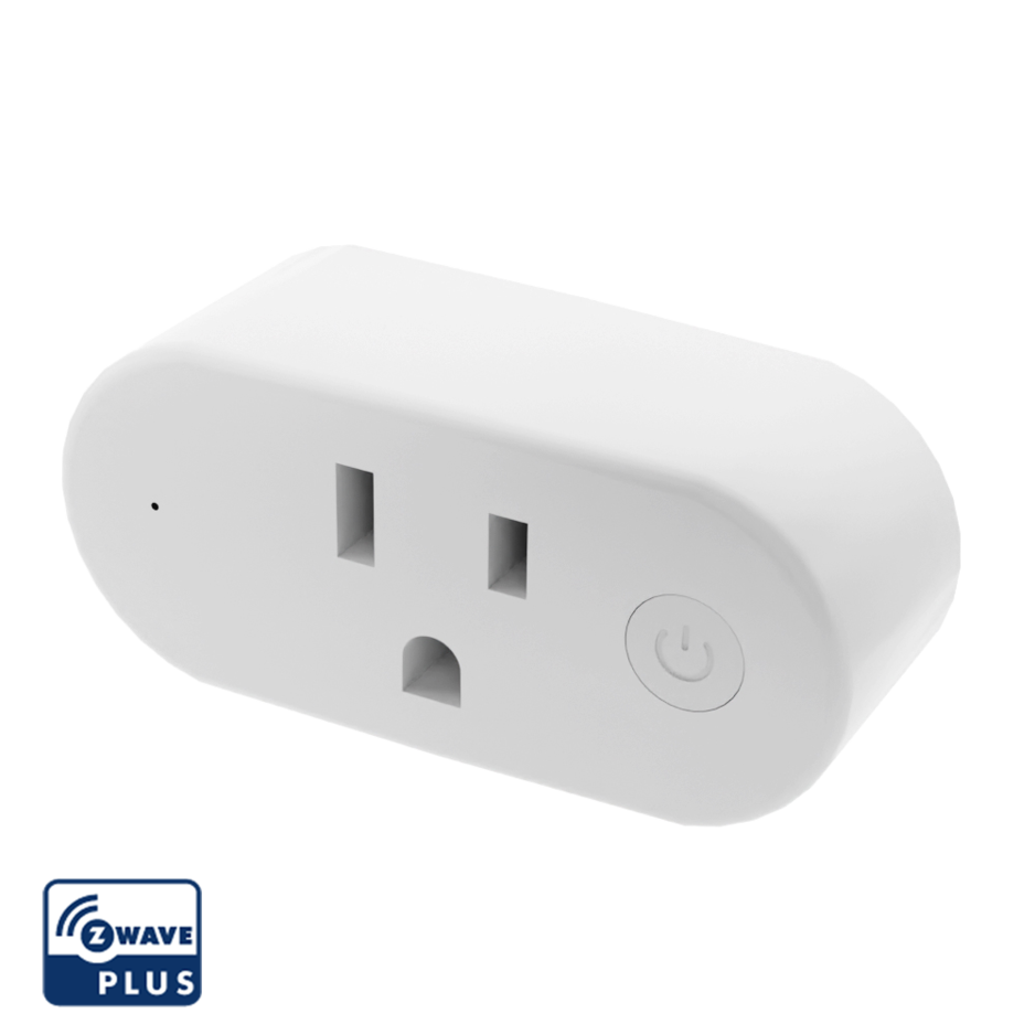 Tech Power Plug Shelly Wave Plug US. Z-Wave® smart plug with power monitoring ...