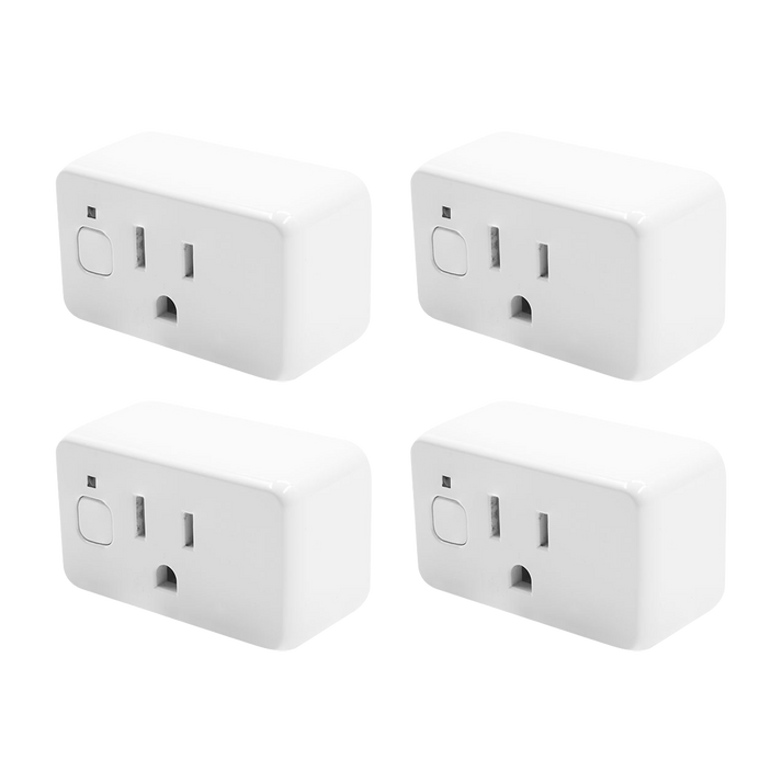 Shelly Plug US Gen4 UL. Matter, Wi-Fi, Zigbee Smart Plug. White-Multi Pack (Open Box)