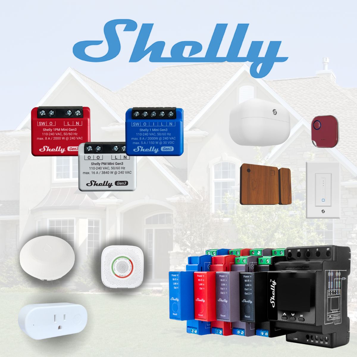 Shelly smart home products