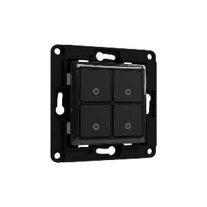 Interruptor de pared Shelly. Interruptor de 1, 2 o 4 botones (no inteligente). Factor de forma UE.