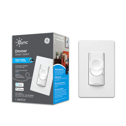 Cync Smart Dimmer Button Style (4-Wire/Requires Neutral) (Packaging May Vary)