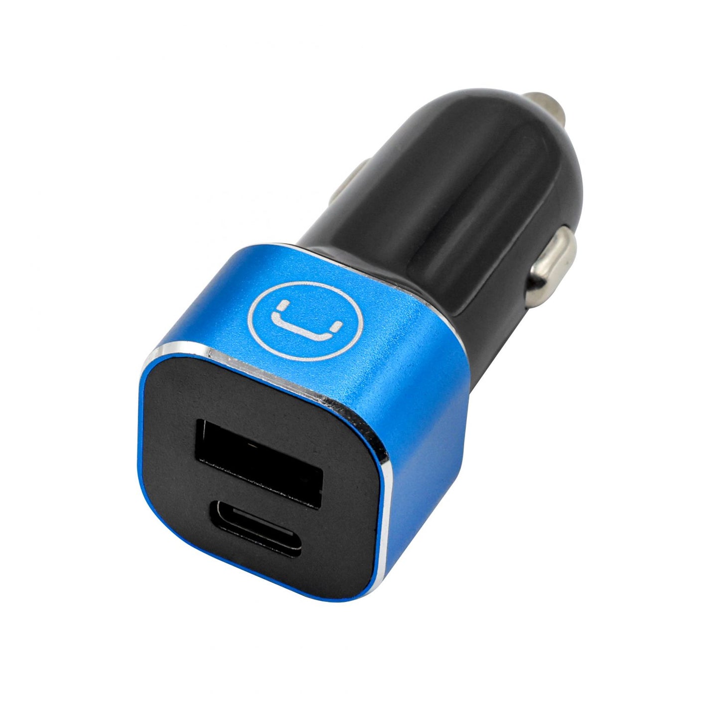GENERICO Cargador Cable Tipo C Carga Rapida Para Auto Doble-USB