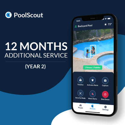 PoolScout - 12 Months Additional Service
