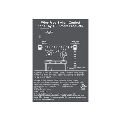 Cync Wire-Free Smart Dimmer Switch (Packaging May Vary)