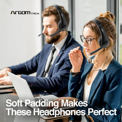 Stereo Headset with Microphone and Volume Control  USB Connector. Metro 78