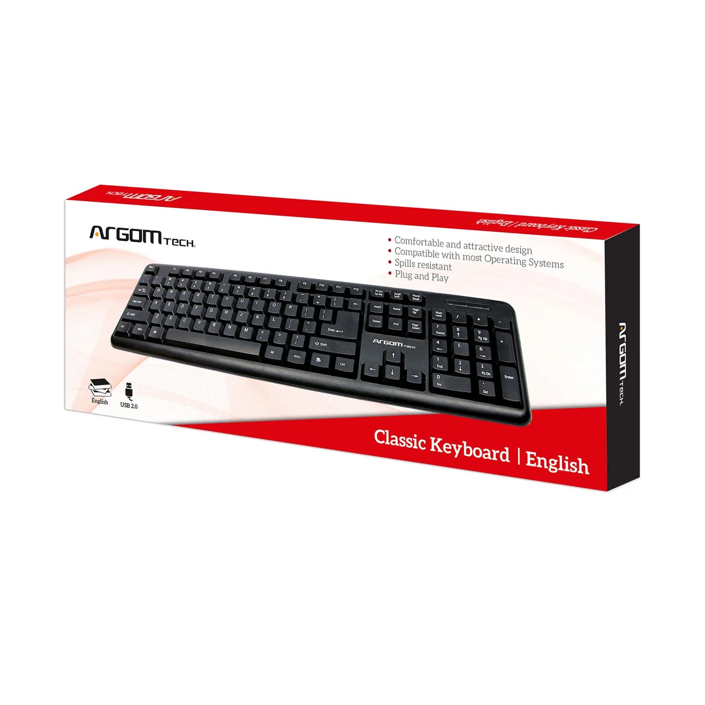 Teclado clásico USB