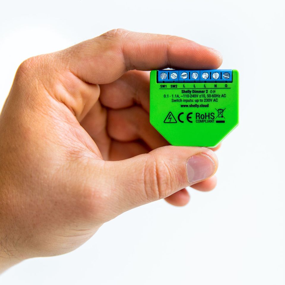 dimmer on hand