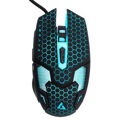 Gaming Keyboard, Mouse & Mouse Pad with LED Combo Brave BRV84 USB