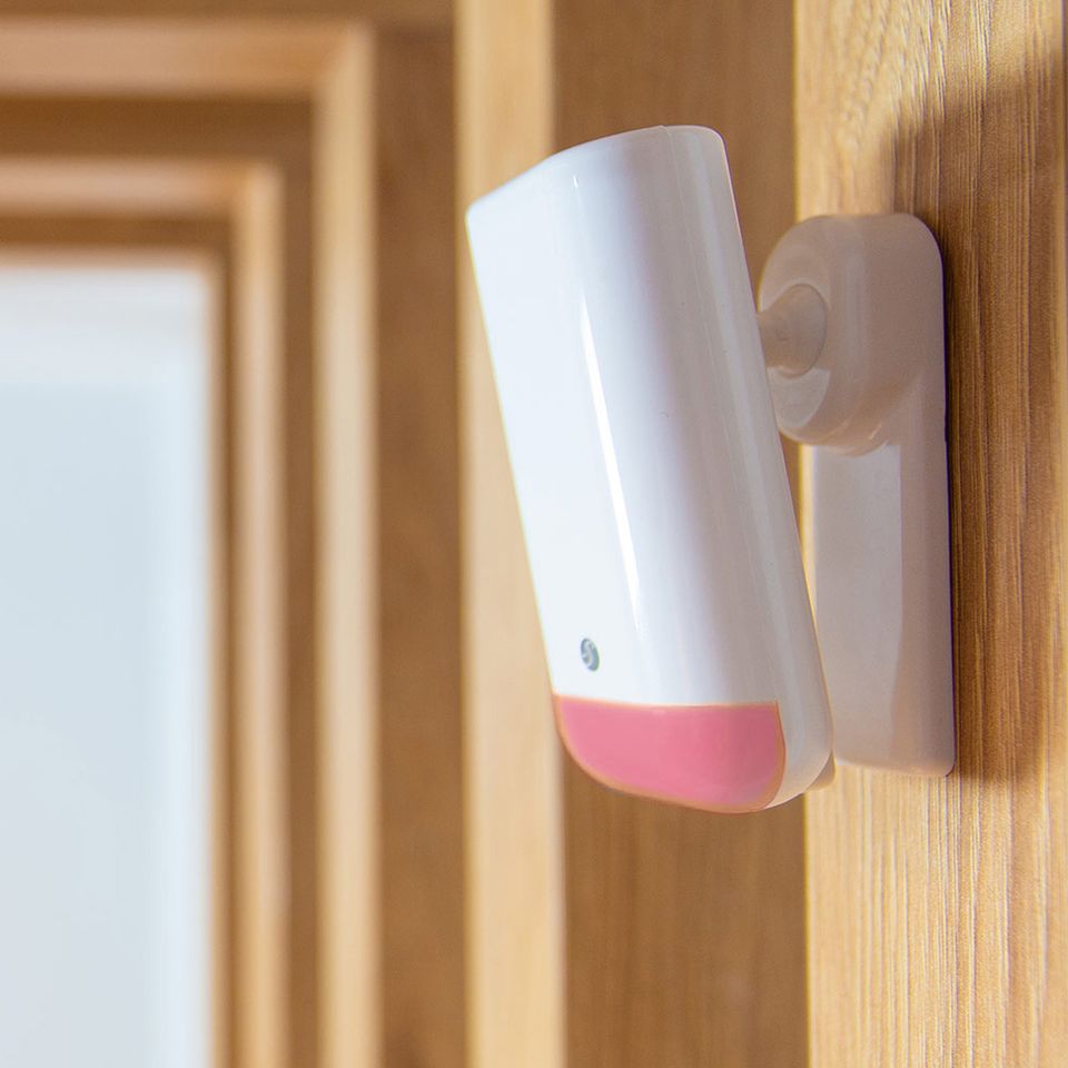 Shelly Motion2 Sensor on the wall