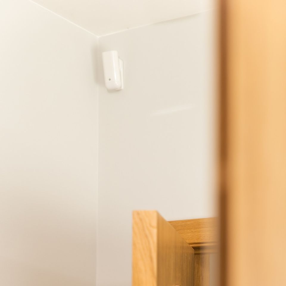 Shelly Motion2 Sensor on the wall