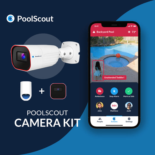 Prevent Child Drowning with Smart PoolScout Camera and AI Security System. Wired. Get 12 Months Free Subscription!