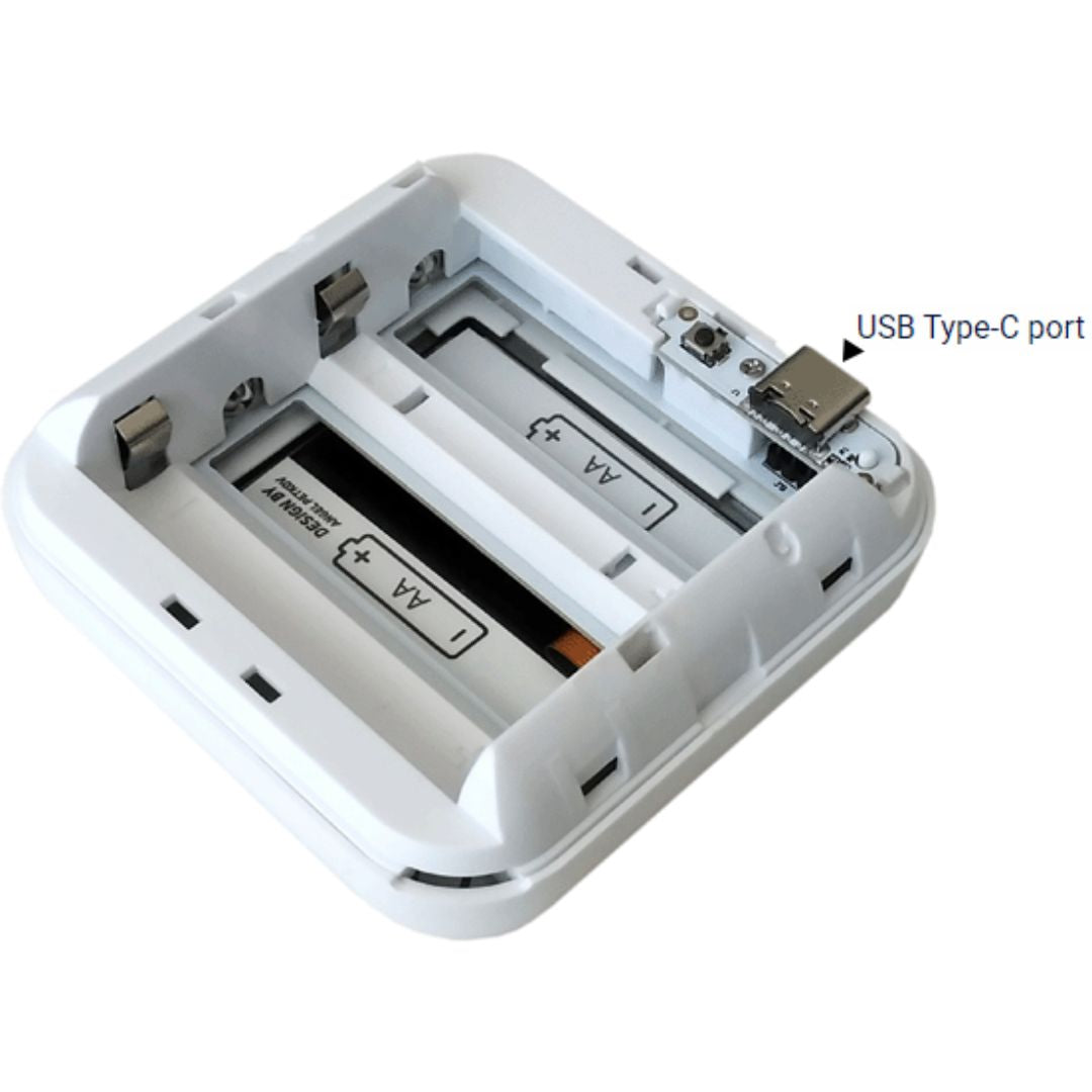 Shelly Plus - Sensor de temperatura y humedad - Blanco