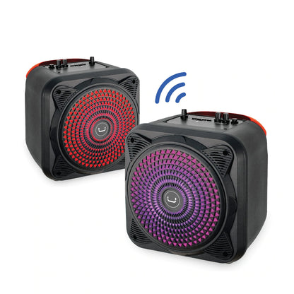 Karaoke Speaker, Beatbox TWS with Led Lights and Mic