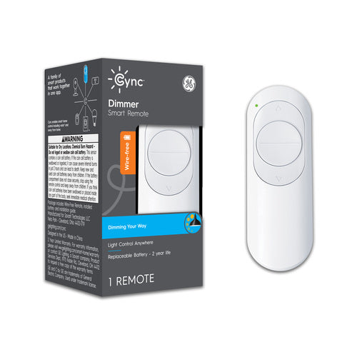 Cync Wire-Free Smart Keypad + Tunable White Smart Remote (Packaging May Vary)